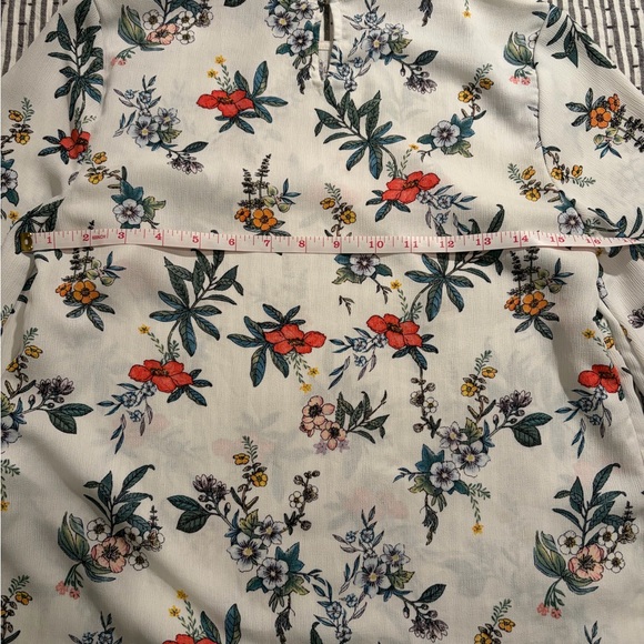 New Look Multicolor Floral Top - Picture 5 of 7